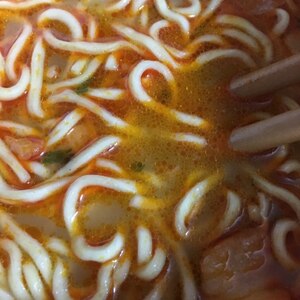 キャベツたっぷりミルクラーメン